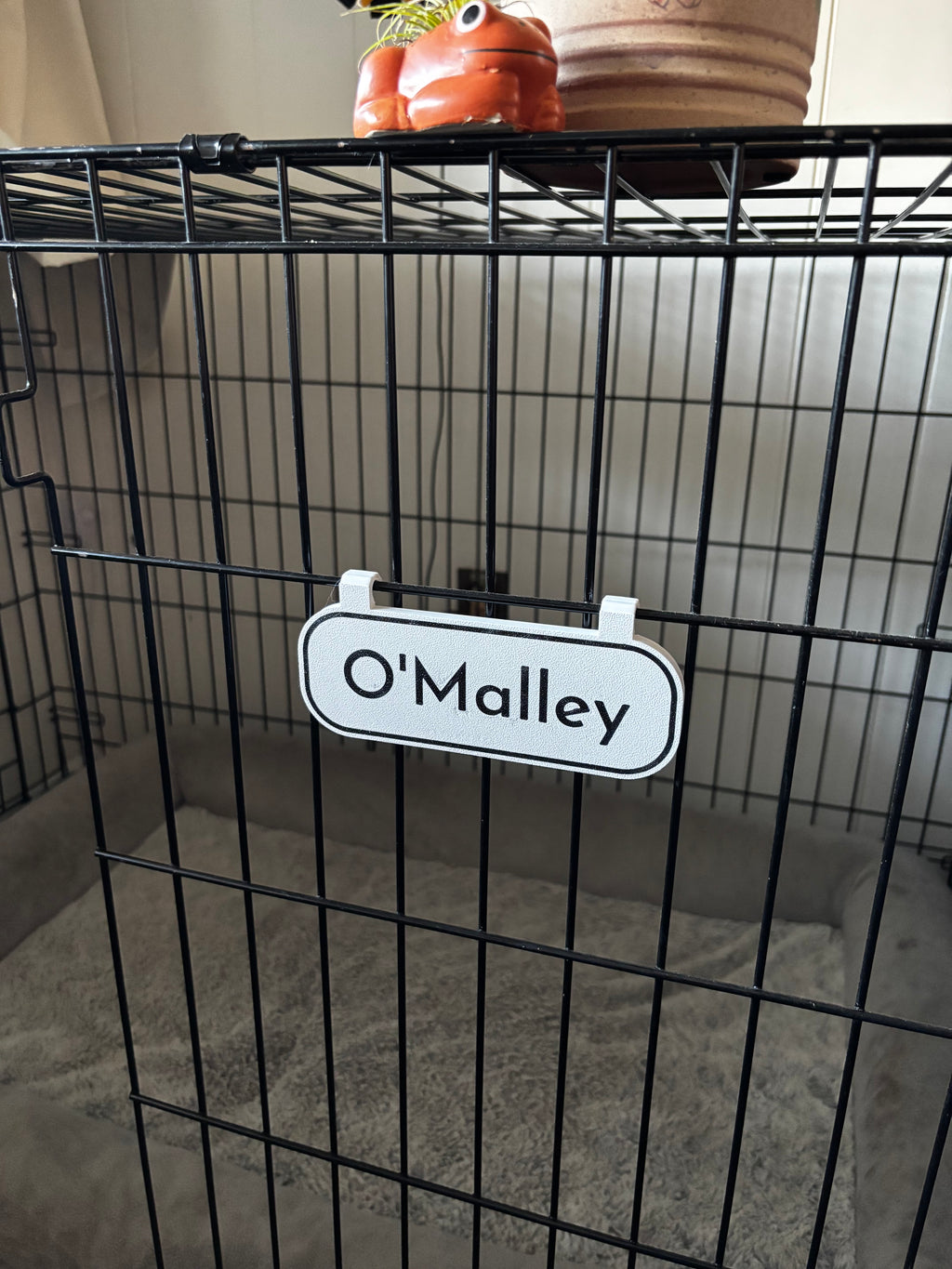 Wire Kennel Name Plate