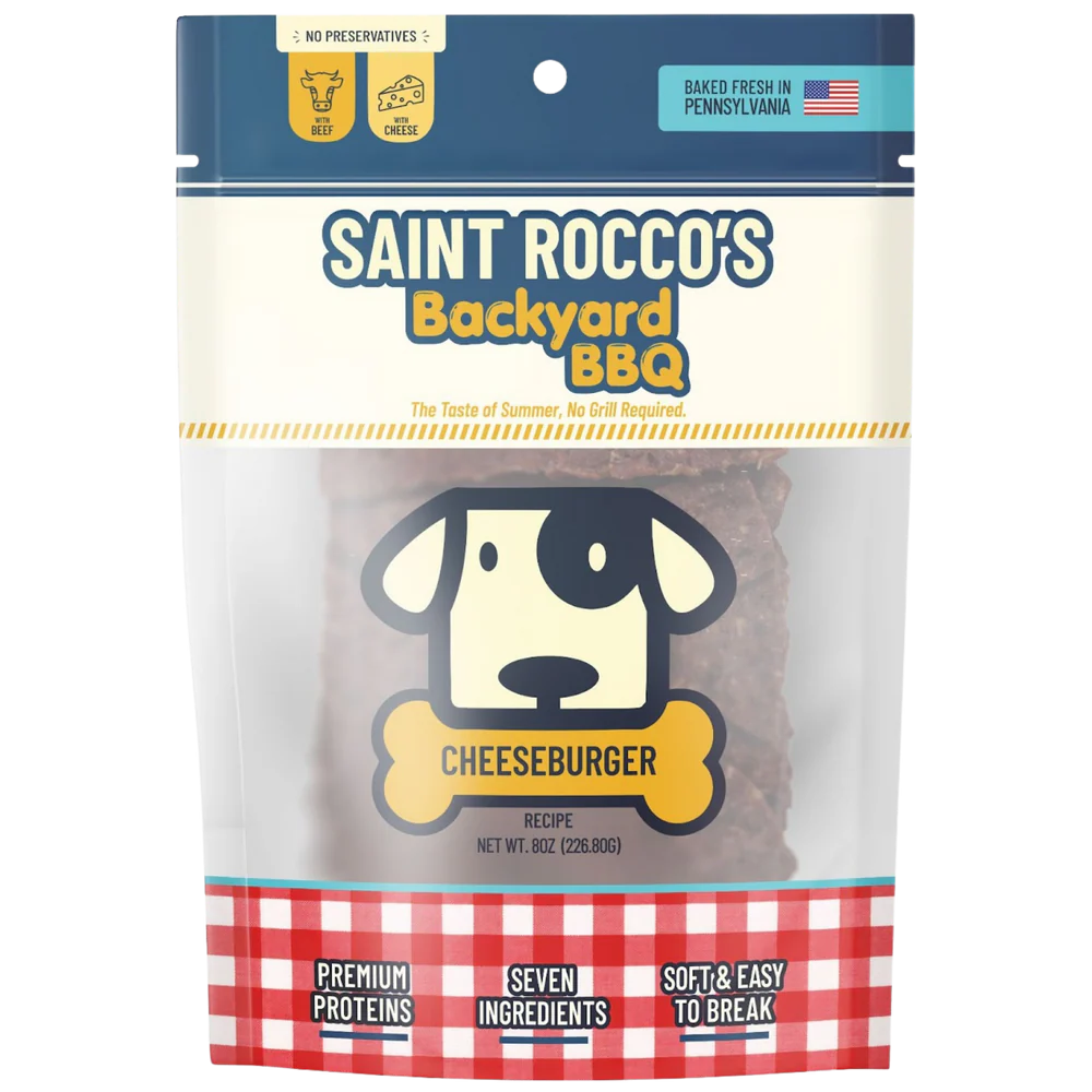 Saint Rocco's Treats- 8oz Cheeseburger