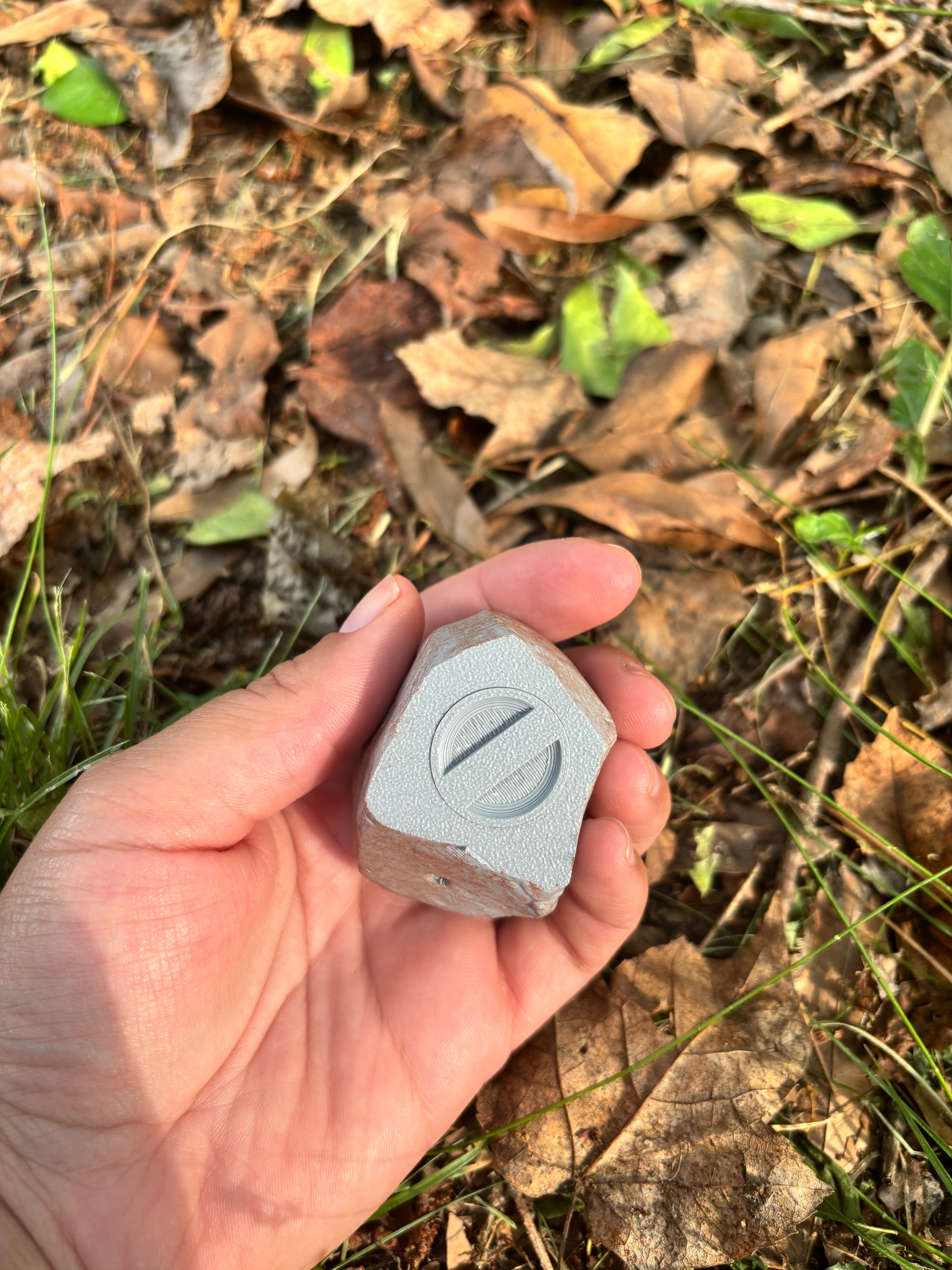 Rock scent work hides