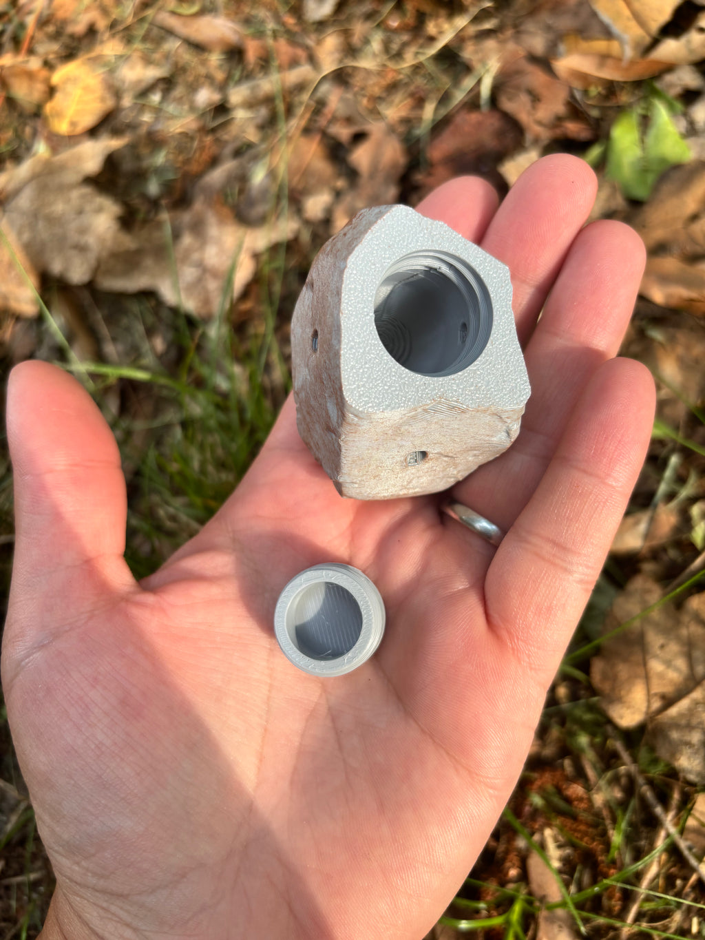 Rock scent work hides
