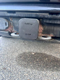 Vehicle hitch cover scent work vessel