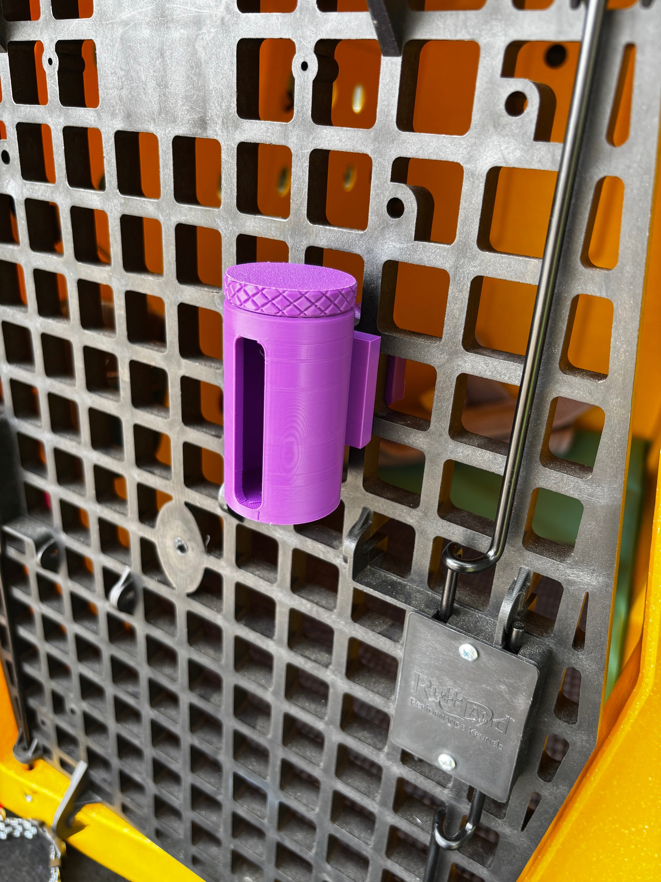 Kennel Mounted Poop Bag Holder