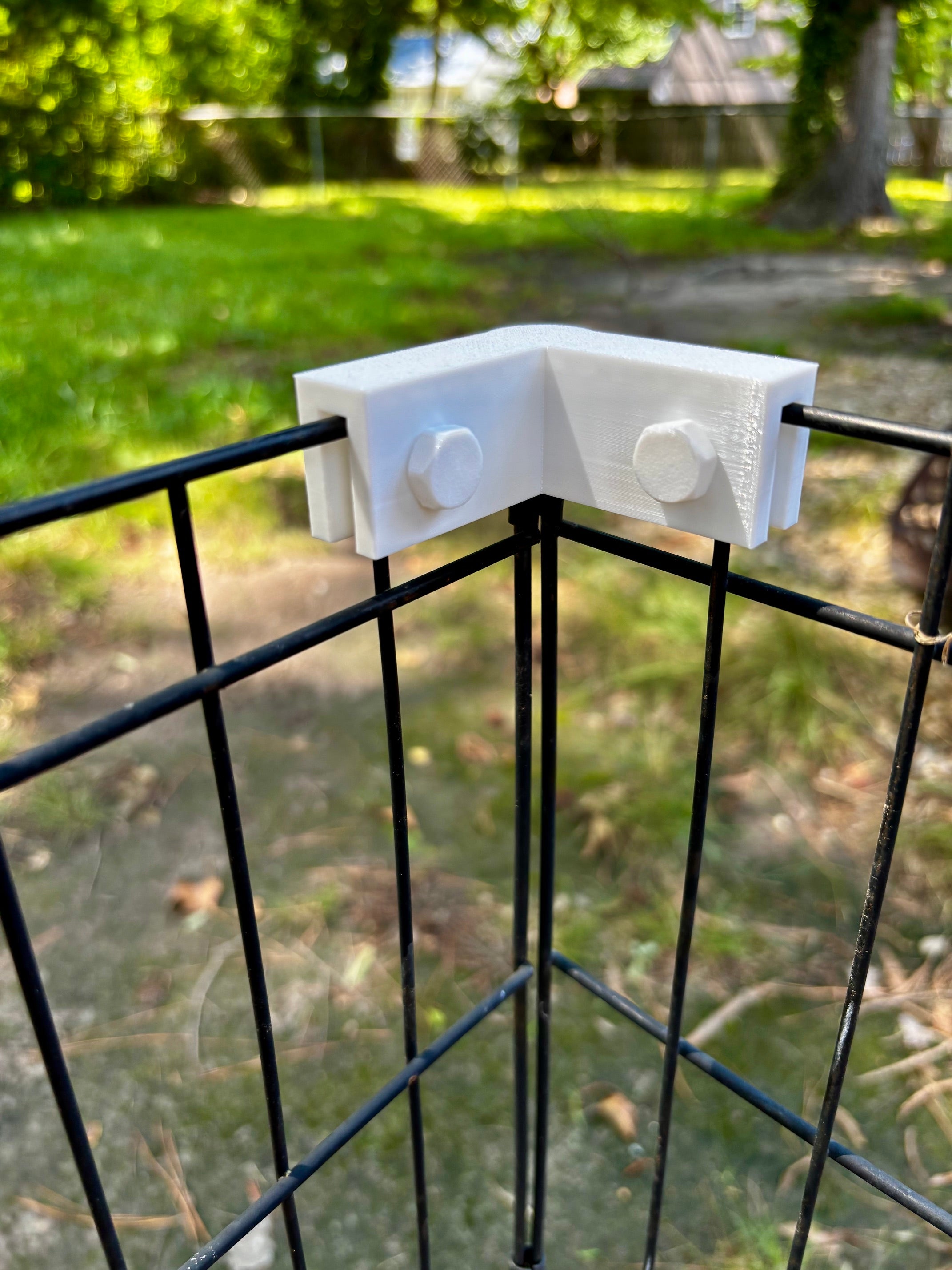 Wire X-Pen Stability Brackets – Straight & 90° Corner Options