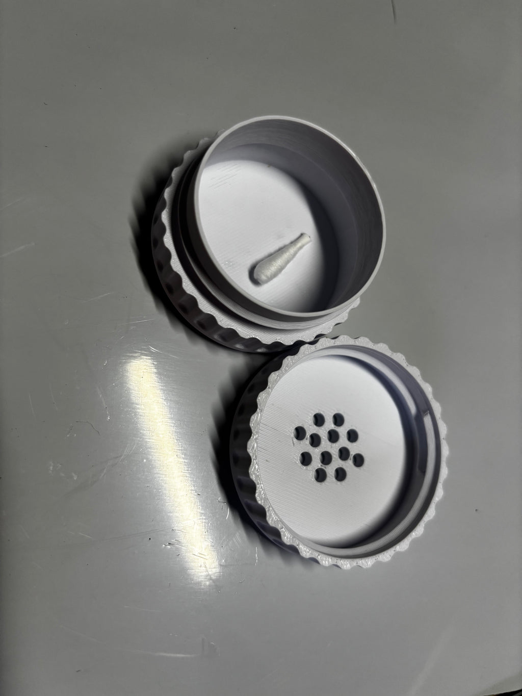 Large Magnetic Scent Work Canister Hide