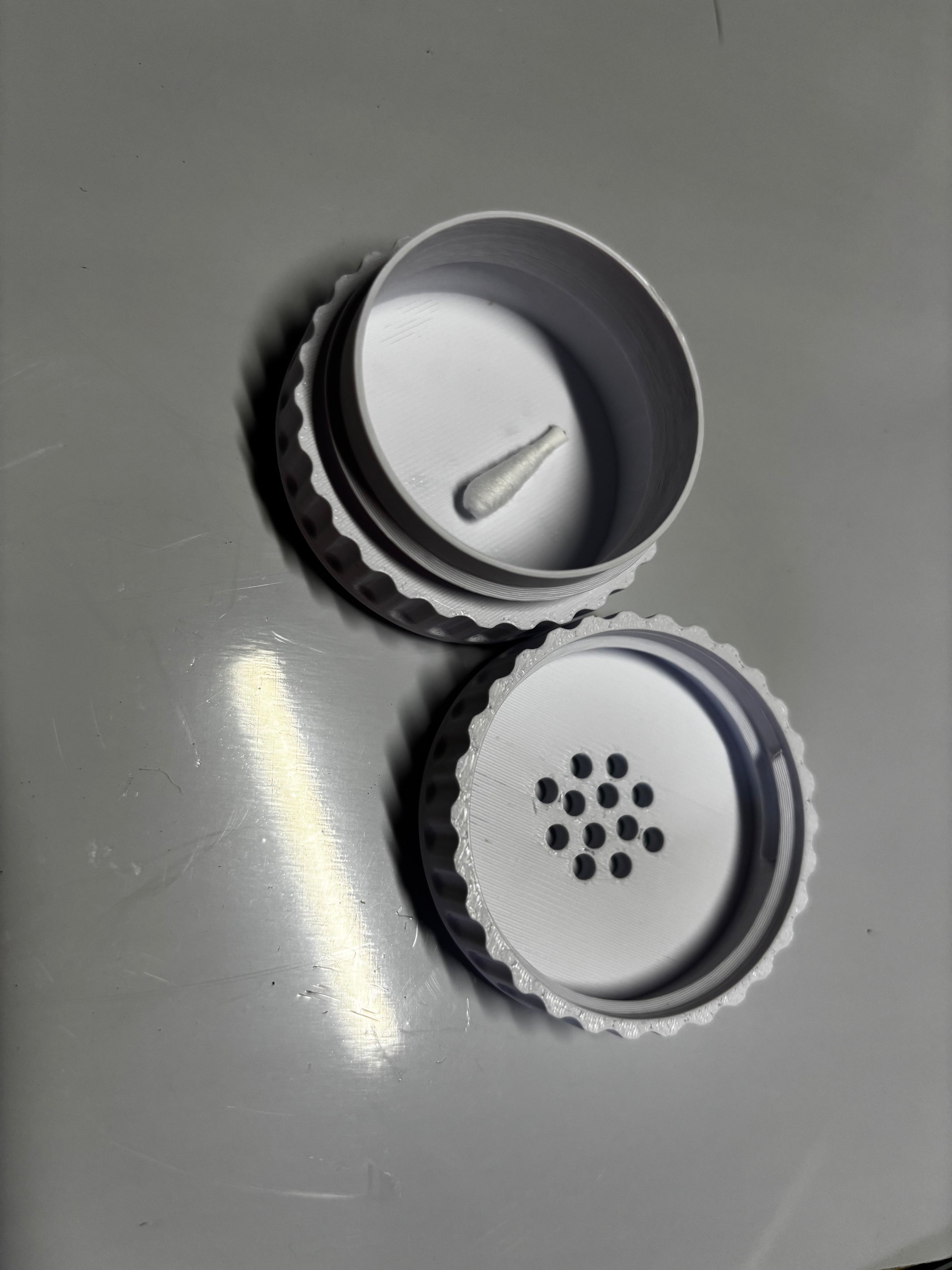 Large Magnetic Scent Work Canister Hide