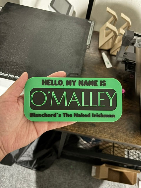 Hello My Name Is... Name tag